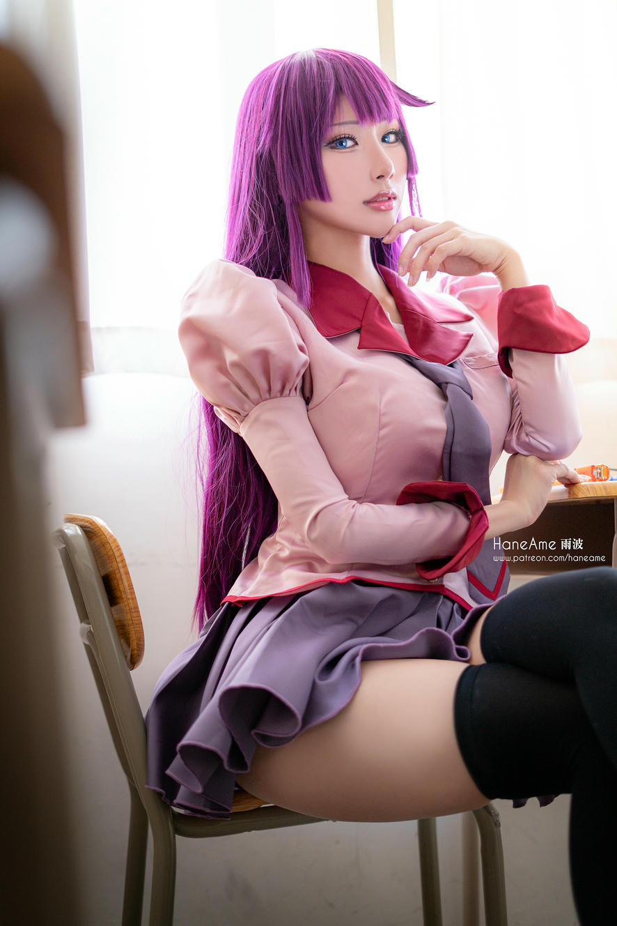 HaneAme雨波 NO.108 2020年05月图包 (6套) [93P 246.95 MB]-Bakemonogatari_Senjougahara Hitagi_化物語_戰場原_第1集