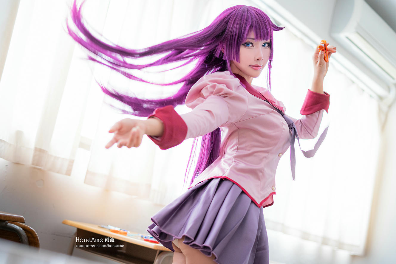 HaneAme雨波 NO.108 2020年05月图包 (6套) [93P 246.95 MB]-Bakemonogatari_Senjougahara Hitagi_化物語_戰場原_第1集