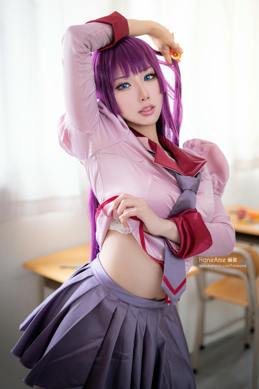 HaneAme雨波 NO.108 2020年05月图包 (6套) [93P 246.95 MB]-Bakemonogatari_Senjougahara Hitagi_化物語_戰場原_第1集