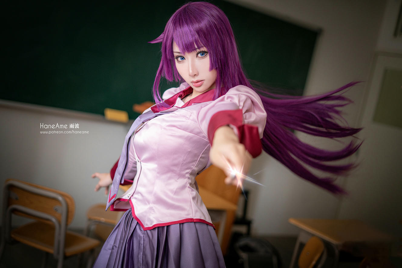 HaneAme雨波 NO.108 2020年05月图包 (6套) [93P 246.95 MB]-Bakemonogatari_Senjougahara Hitagi_化物語_戰場原_第1集