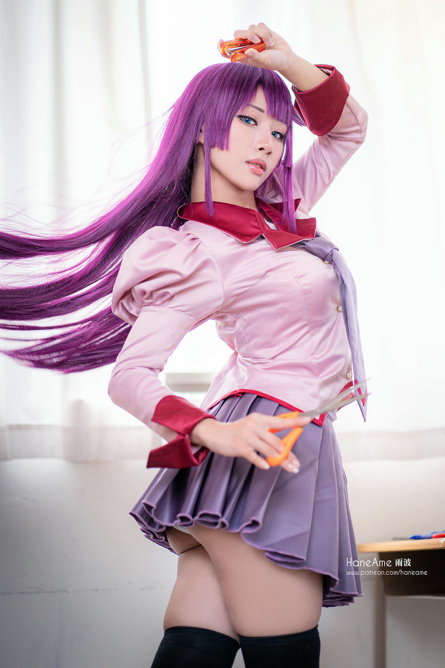 HaneAme雨波 NO.108 2020年05月图包 (6套) [93P 246.95 MB]-Bakemonogatari_Senjougahara Hitagi_化物語_戰場原_第1集