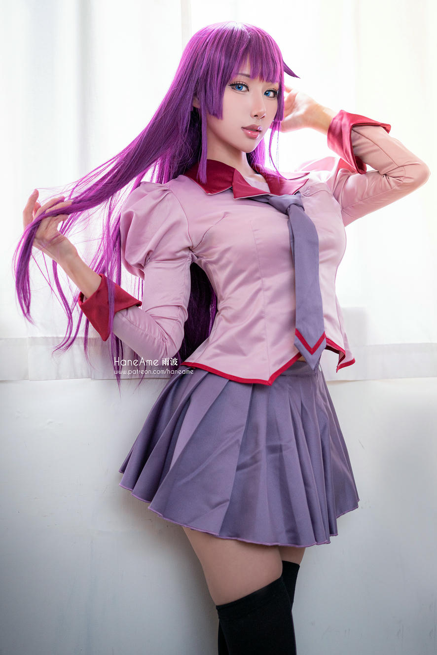 HaneAme雨波 NO.108 2020年05月图包 (6套) [93P 246.95 MB]-Bakemonogatari_Senjougahara Hitagi_化物語_戰場原_第1集