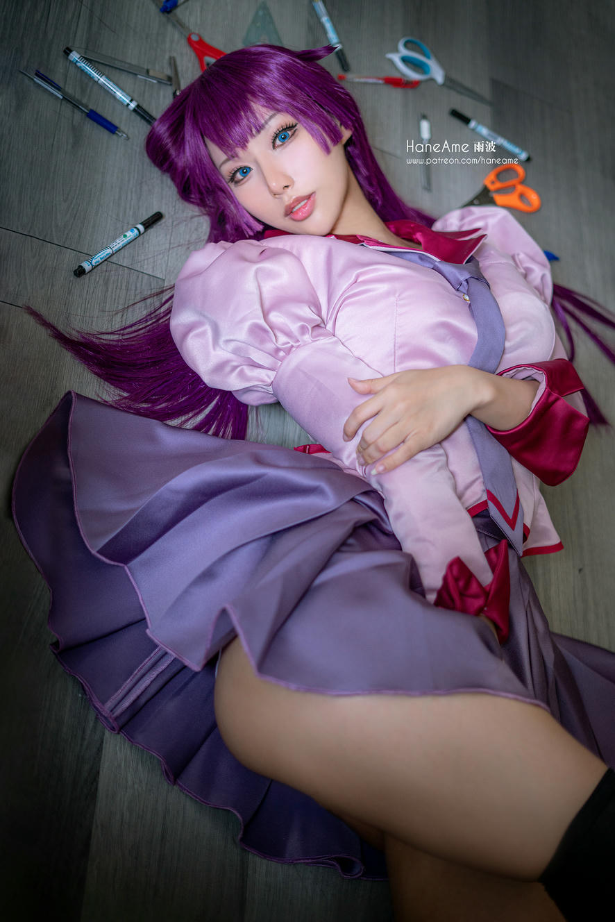 HaneAme雨波 NO.108 2020年05月图包 (6套) [93P 246.95 MB]-Bakemonogatari_Senjougahara Hitagi_化物語_戰場原_第1集