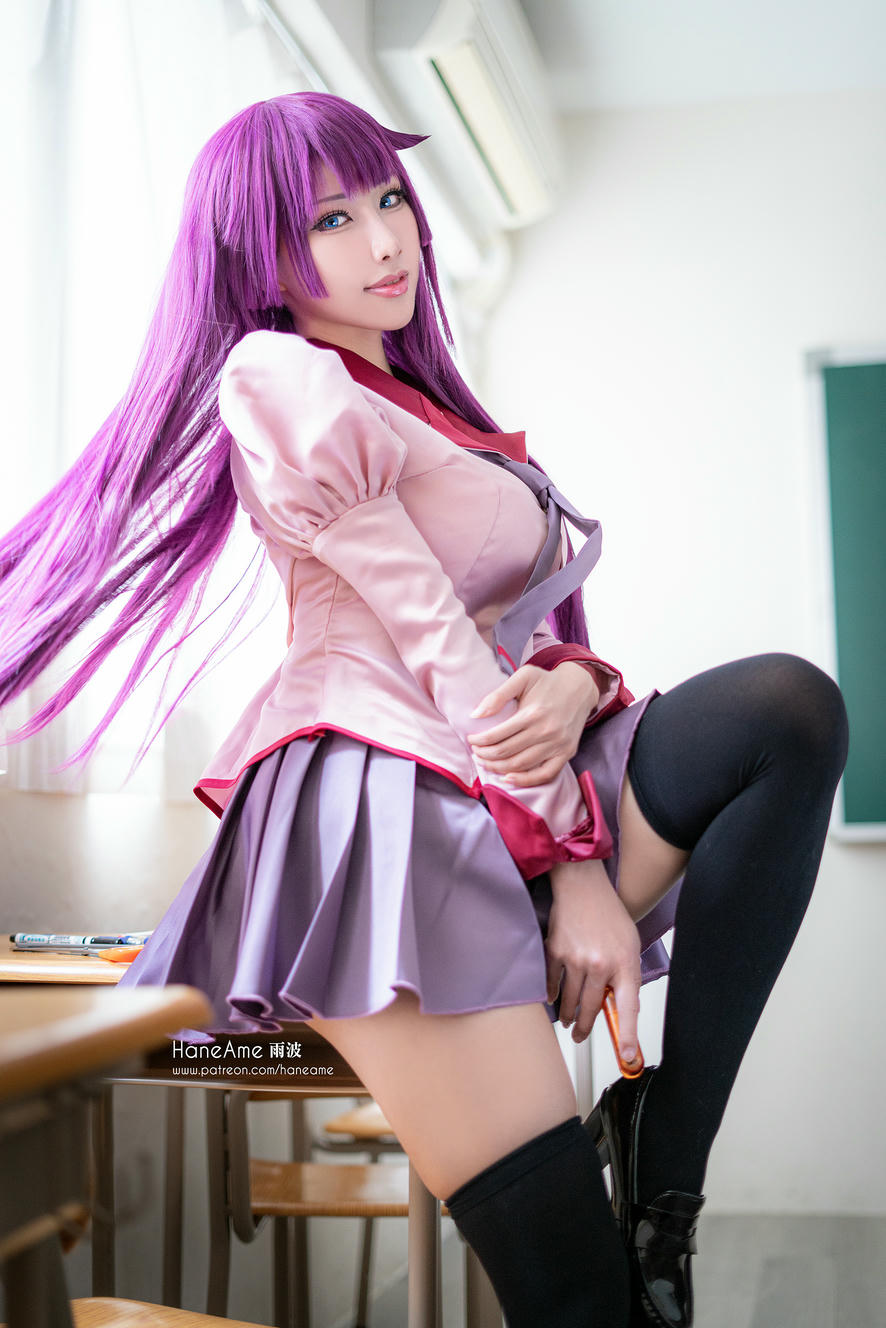 HaneAme雨波 NO.108 2020年05月图包 (6套) [93P 246.95 MB]-Bakemonogatari_Senjougahara Hitagi_化物語_戰場原_第1集