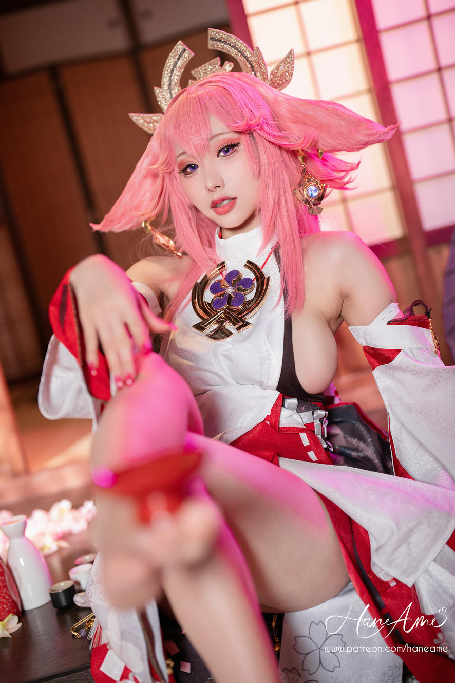 HaneAme雨波 NO.110 八重神子[33P-89.4MB]_第1集