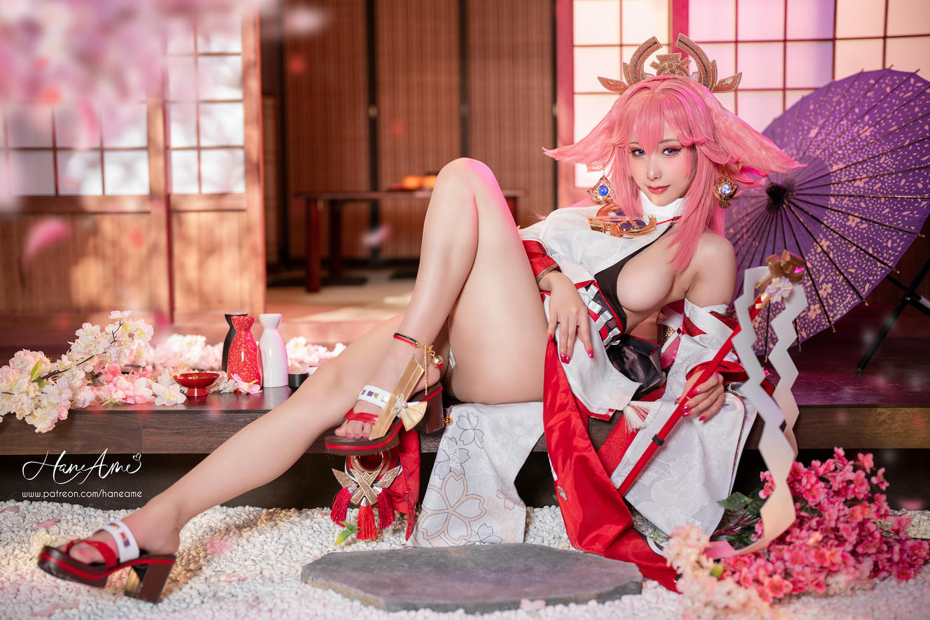 HaneAme雨波 NO.110 八重神子[33P-89.4MB]_第1集