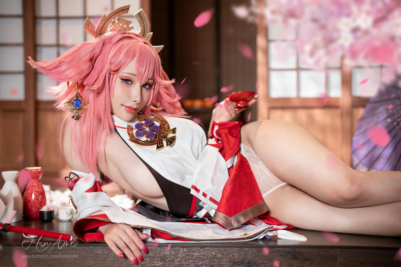 HaneAme雨波 NO.110 八重神子[33P-89.4MB]_第1集