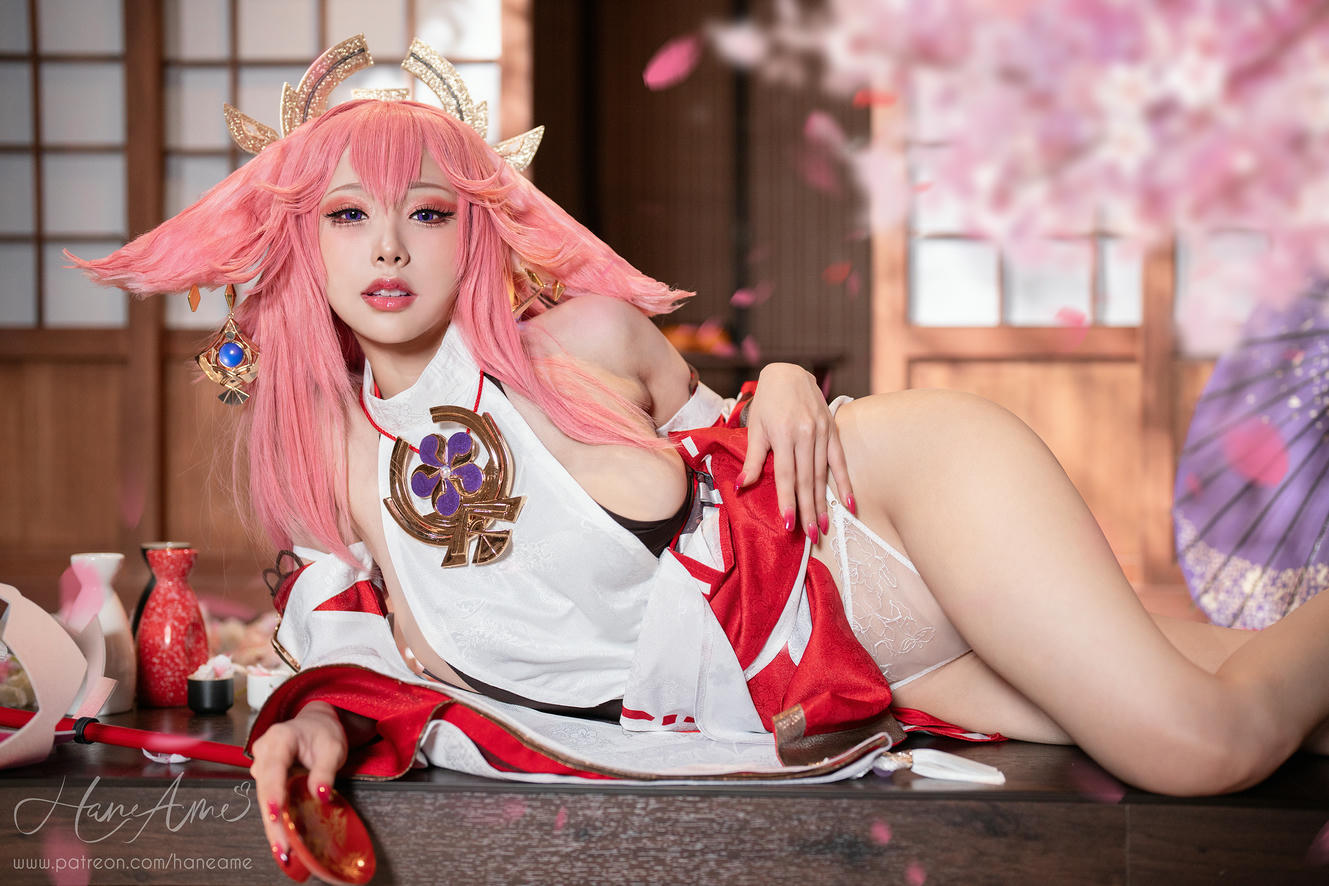 HaneAme雨波 NO.110 八重神子[33P-89.4MB]_第1集