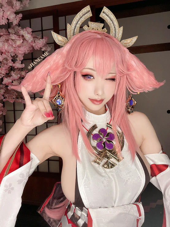 HaneAme雨波 NO.110 八重神子[33P-89.4MB]-224_第1集