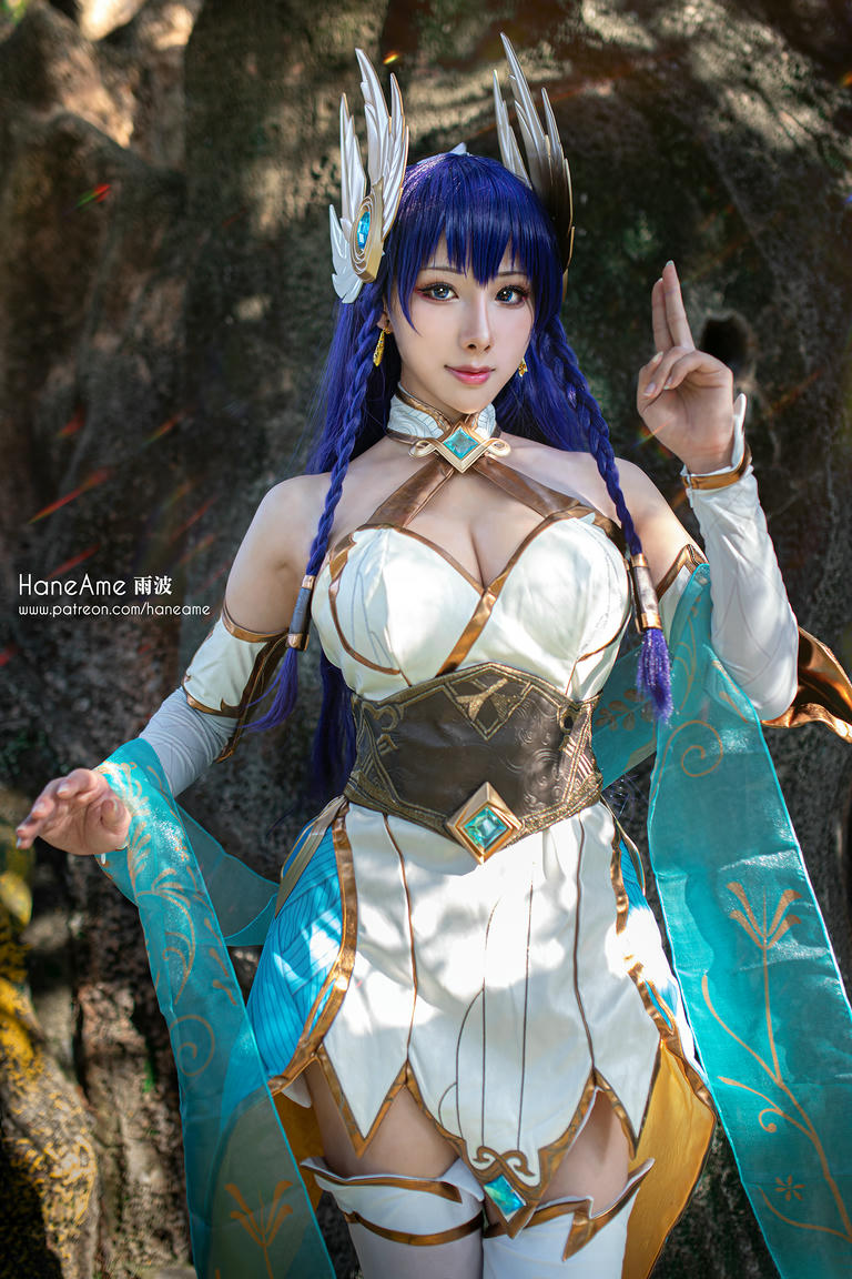 HaneAme雨波 NO.111 2020年08月图包 (3套) [74P 163.55 MB]-LOL_Divine Sword Irelia_伊瑞莉亞劍仙_第1集