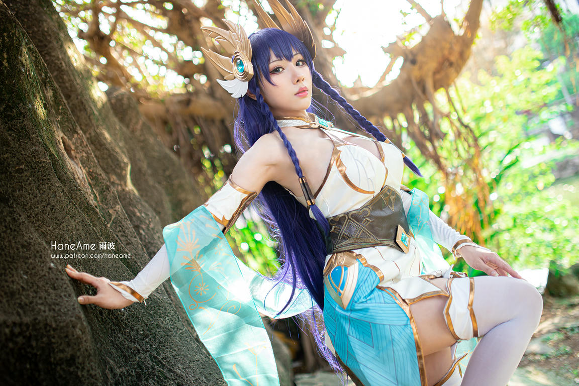 HaneAme雨波 NO.111 2020年08月图包 (3套) [74P 163.55 MB]-LOL_Divine Sword Irelia_伊瑞莉亞劍仙_第1集