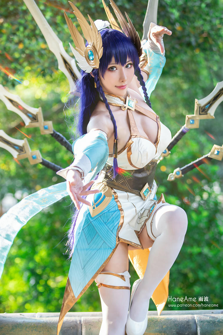 HaneAme雨波 NO.111 2020年08月图包 (3套) [74P 163.55 MB]-LOL_Divine Sword Irelia_伊瑞莉亞劍仙_第1集