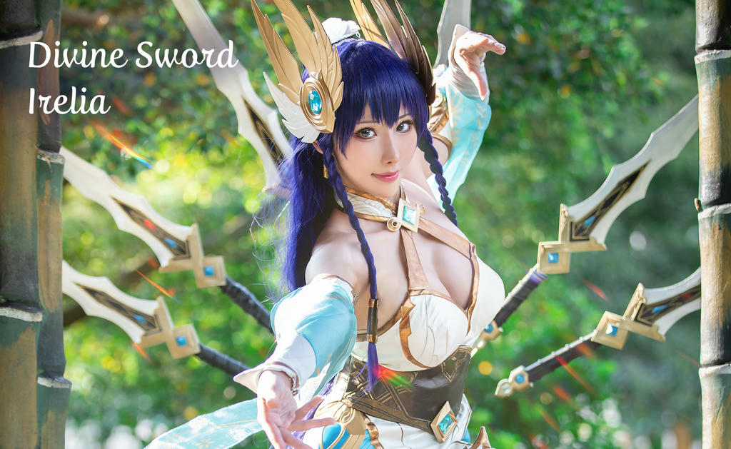 HaneAme雨波 NO.111 2020年08月图包 (3套) [74P 163.55 MB]-LOL_Divine Sword Irelia_伊瑞莉亞劍仙_第1集