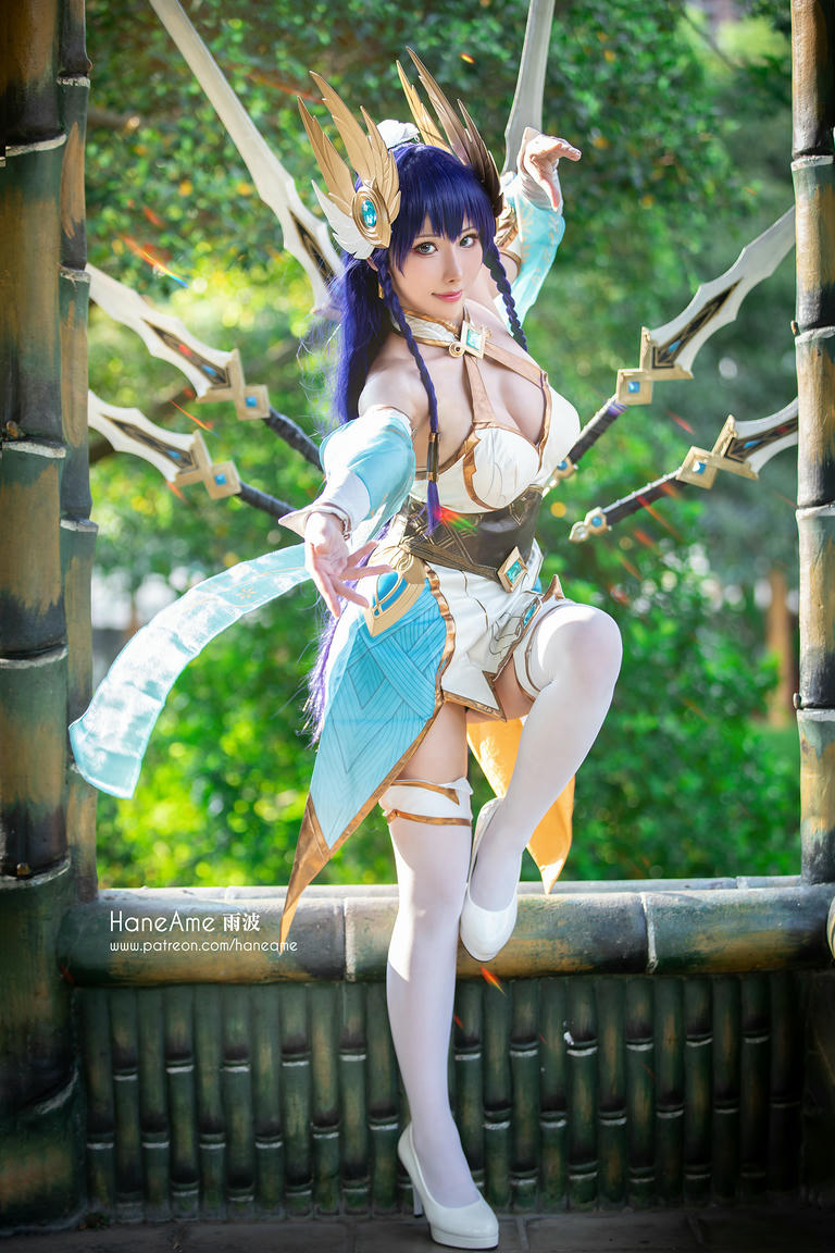 HaneAme雨波 NO.111 2020年08月图包 (3套) [74P 163.55 MB]-LOL_Divine Sword Irelia_伊瑞莉亞劍仙_第1集