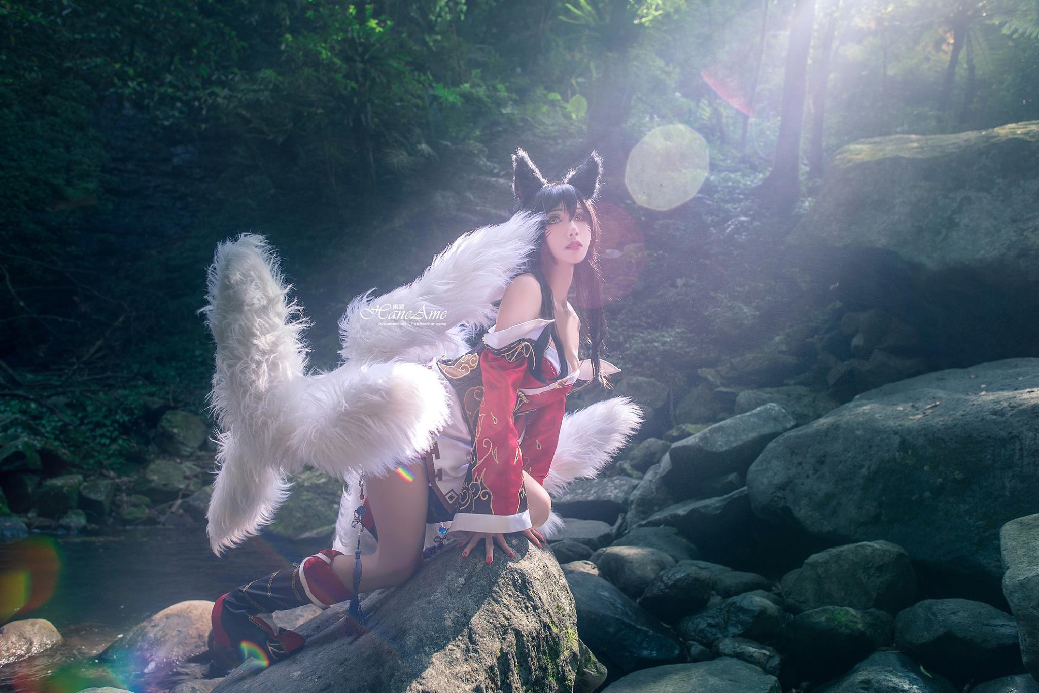 HaneAme雨波 NO.002 Ahiri [172P 69.29 MB]-Ahri, the Nine-Tailed Fox_第2集