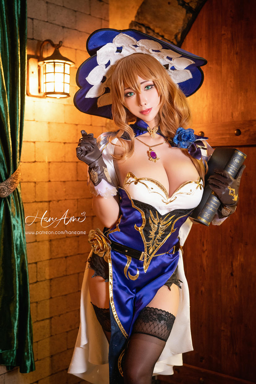 HaneAme雨波 NO.111 原神丽莎-性感内衣[57P-130.52MB]_第1集