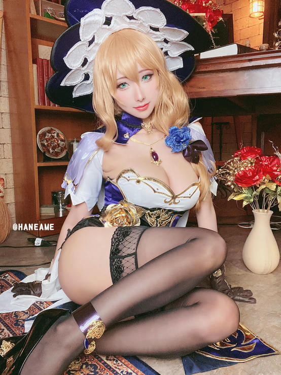 HaneAme雨波 NO.111 原神丽莎-性感内衣[57P-130.52MB]-225_第2集