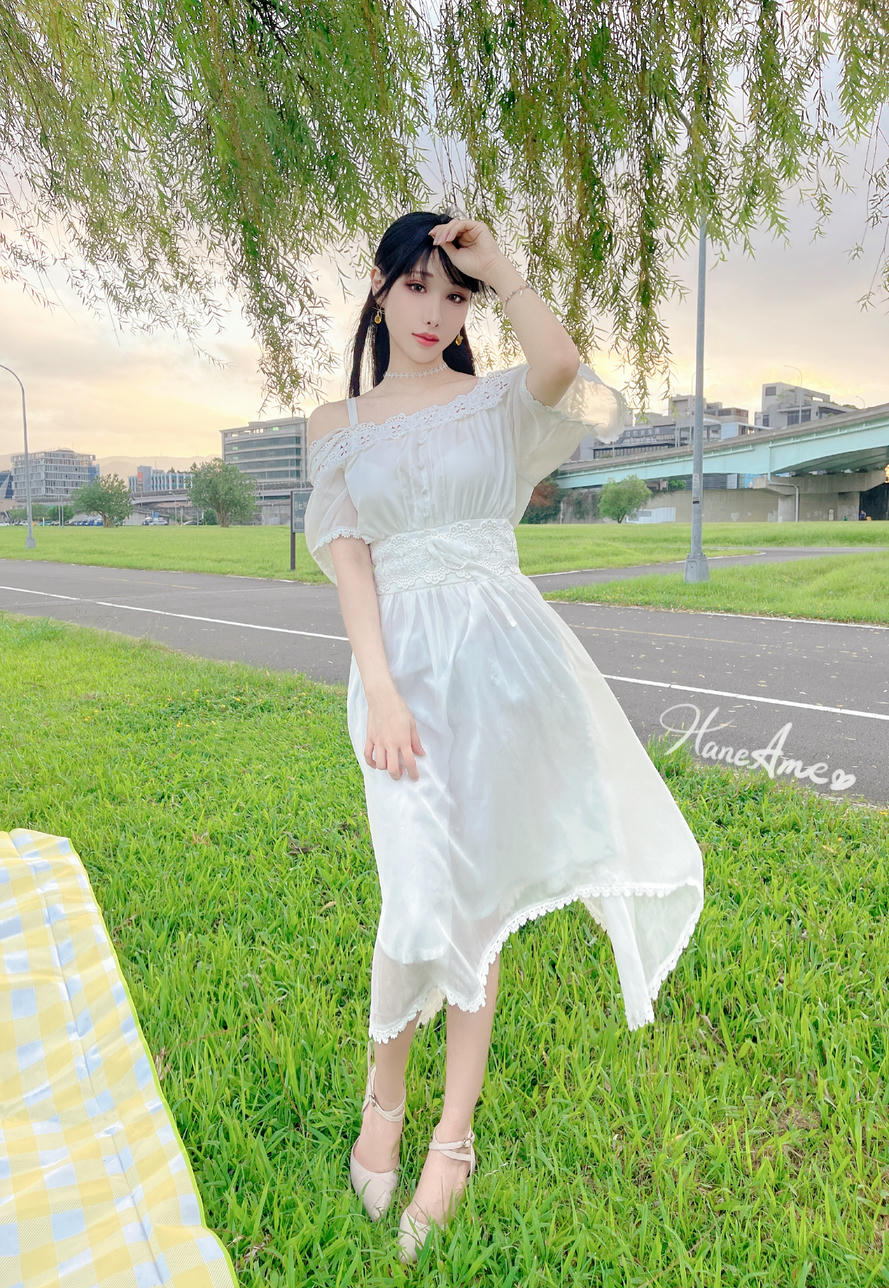 HaneAme雨波 NO.117 私服-夏日瑟瑟野餐[47P-198.6MB]_第2集