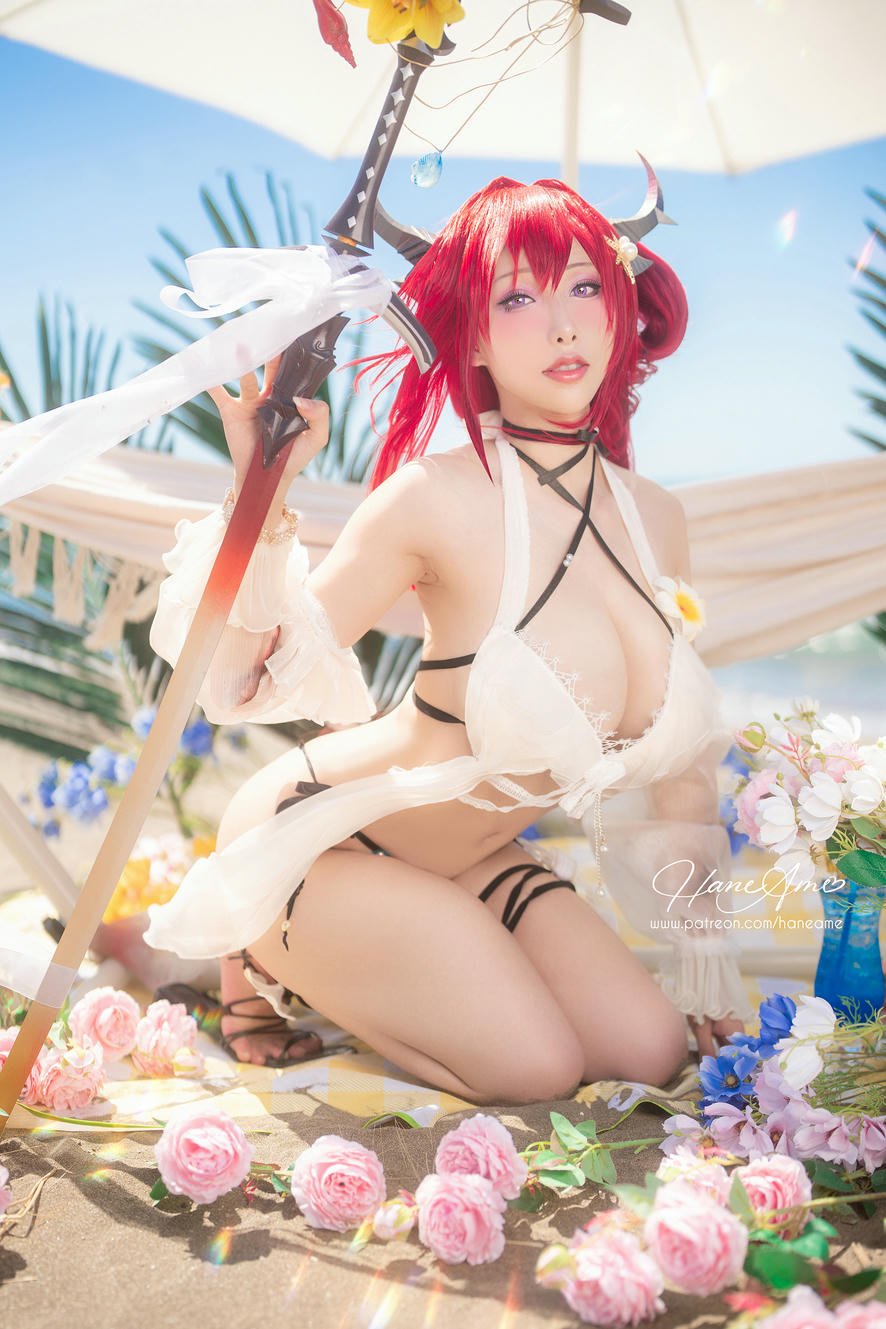 HaneAme雨波 NO.121 明日方舟-史尔特尔[37P-198.99MB]_第1集