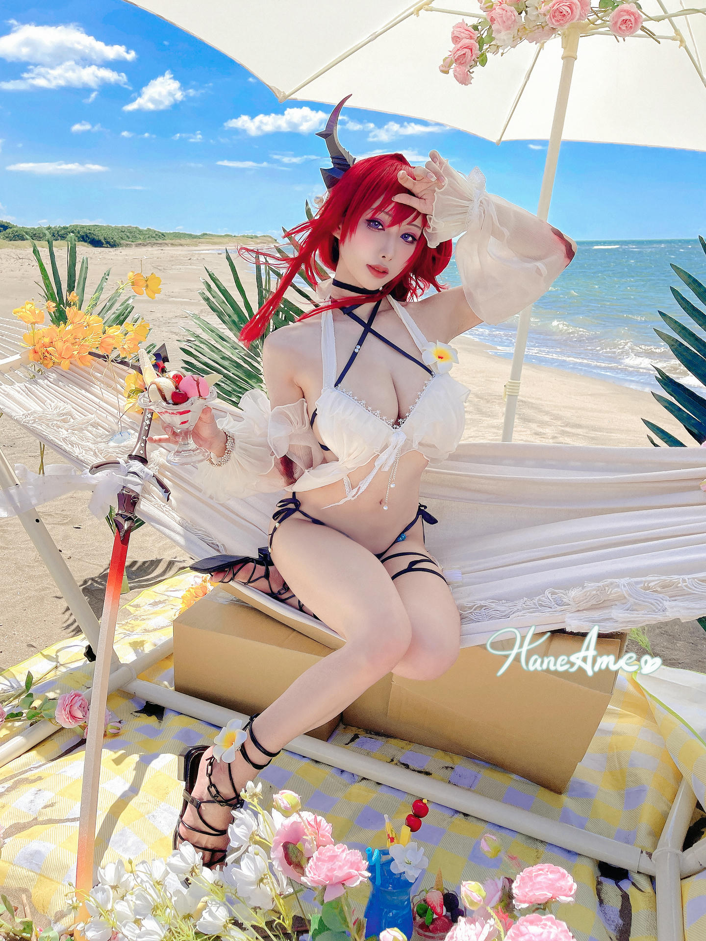 HaneAme雨波 NO.125 Arknights_Surtr_官方泳裝[39P-203.86MB]_第2集