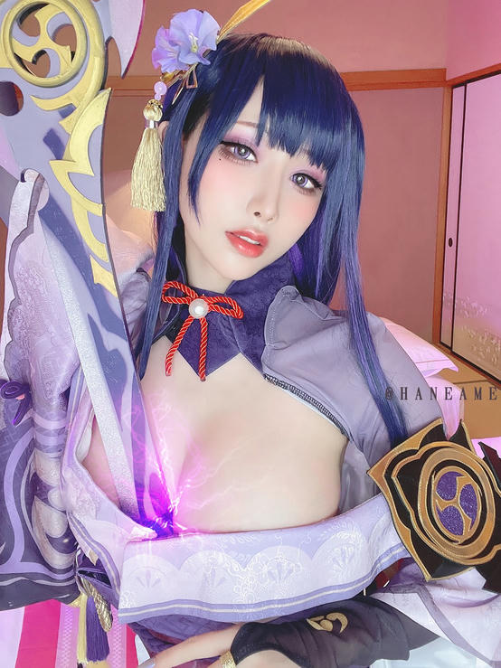 HaneAme雨波 NO.127 原神 雷电将军 [45P-60MB]_第2集