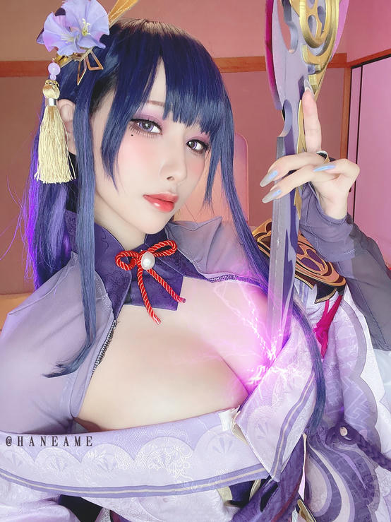 HaneAme雨波 NO.127 原神 雷电将军 [45P-60MB]_第2集