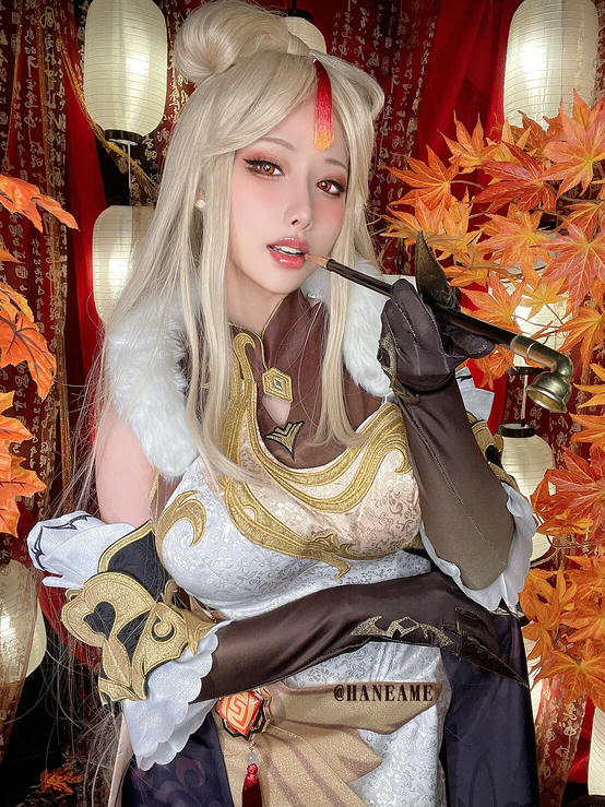 HaneAme雨波 NO.128 原神 凝光 [30P-29MB]_第2集