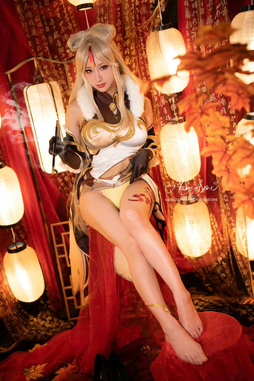 HaneAme雨波 NO.128 原神 凝光 [30P-29MB]_第1集