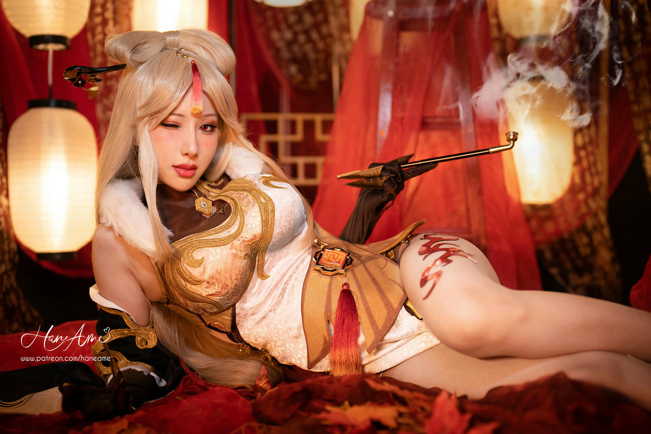 HaneAme雨波 NO.128 原神 凝光 [30P-29MB]_第1集