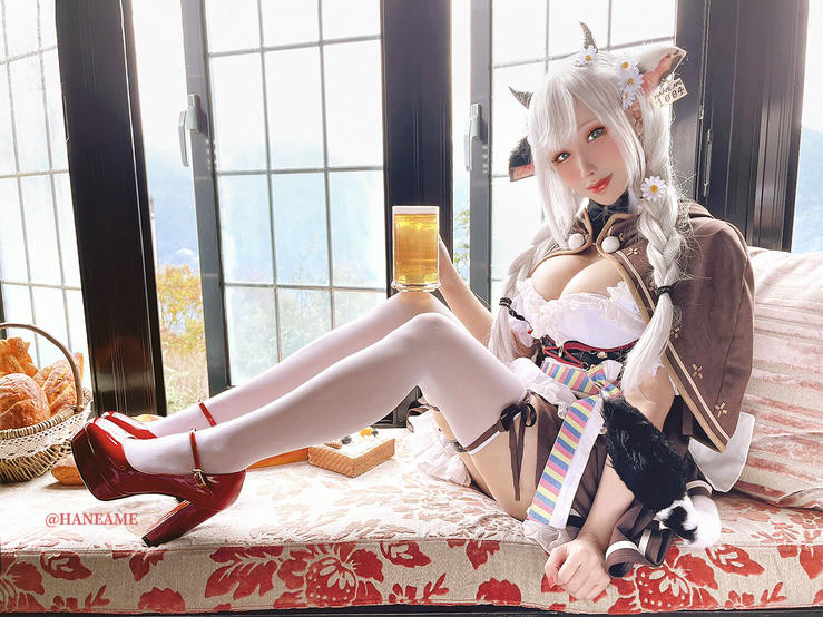 HaneAme雨波 NO.131 白银诺艾尔(Shirogane Noel) [42P-36MB]_第2集