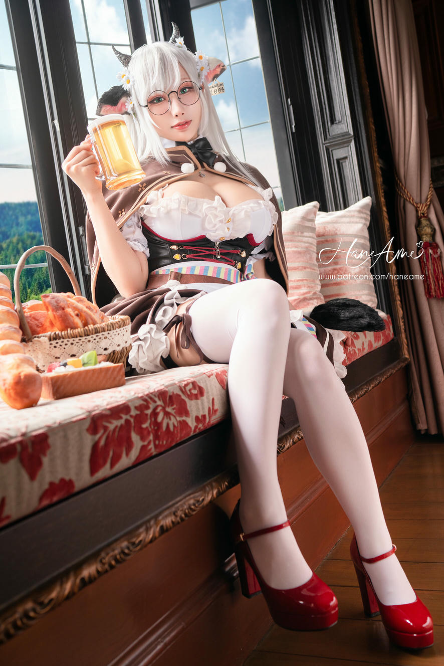 HaneAme雨波 NO.131 白银诺艾尔(Shirogane Noel) [42P-36MB]_第1集