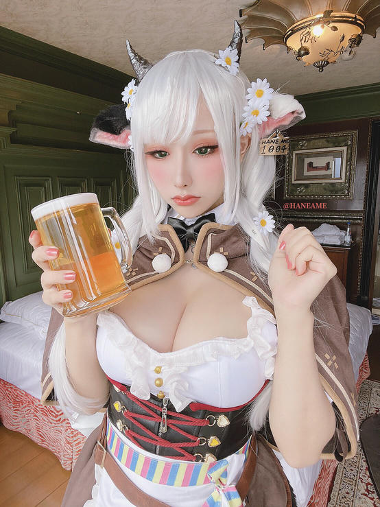 HaneAme雨波 NO.131 白银诺艾尔(Shirogane Noel) [42P-36MB]_第2集