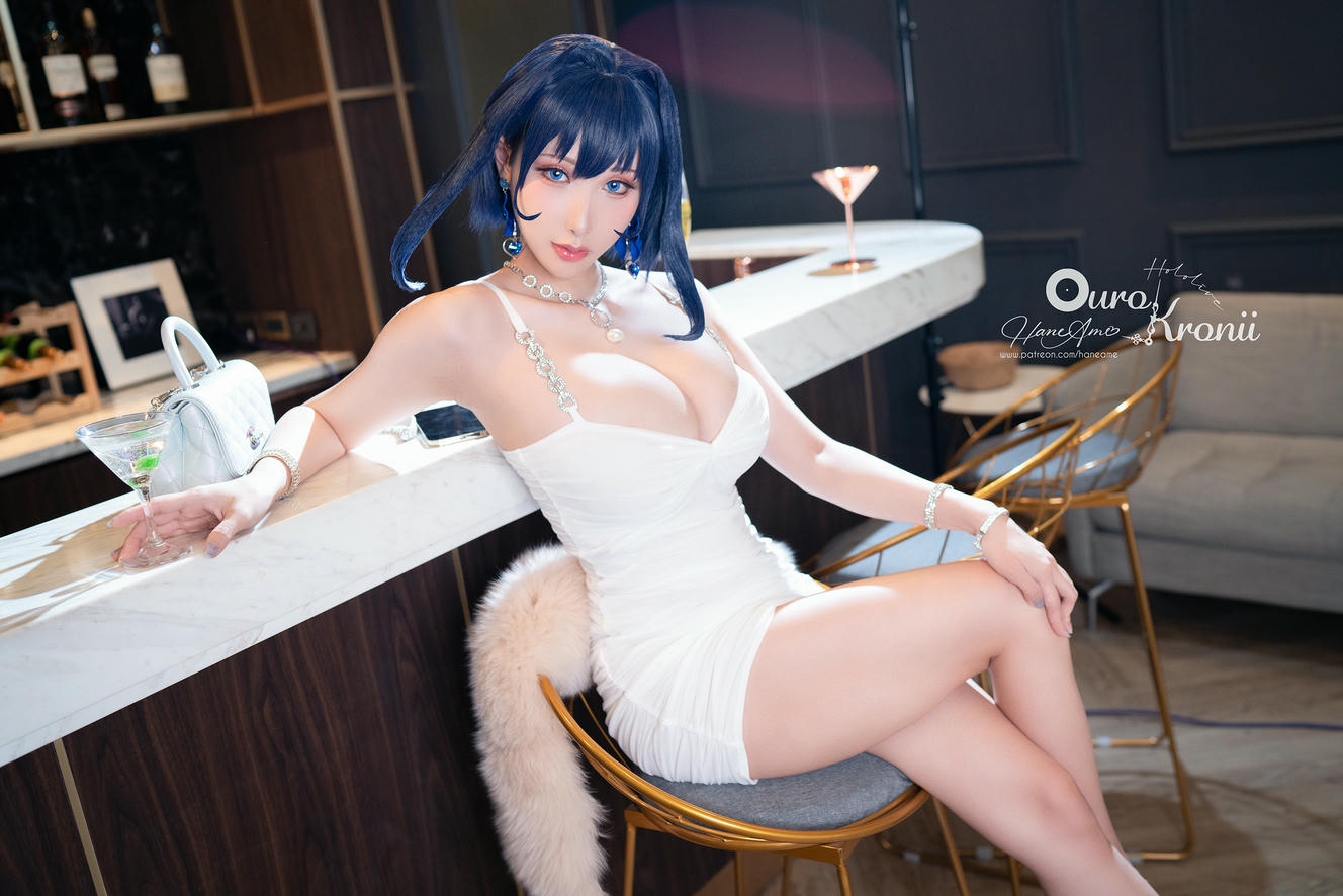 HaneAme雨波 NO.134 Hololive Kronii Photobook-時間寫真書[110P-405.8M]-3.Gown_第2集