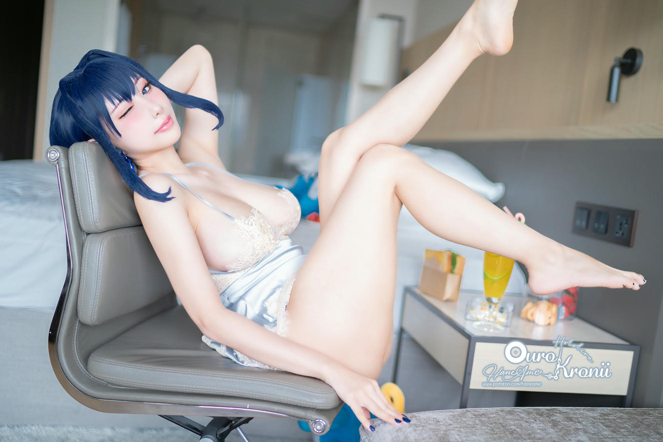 HaneAme雨波 NO.134 Hololive Kronii Photobook-時間寫真書[110P-405.8M]-4.Pajama_第1集