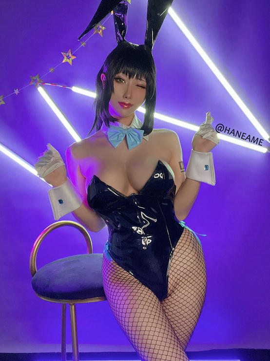 HaneAme雨波 NO.134 碧蓝档案 角楯华凛兔女郎 [28P-79MB]_第1集