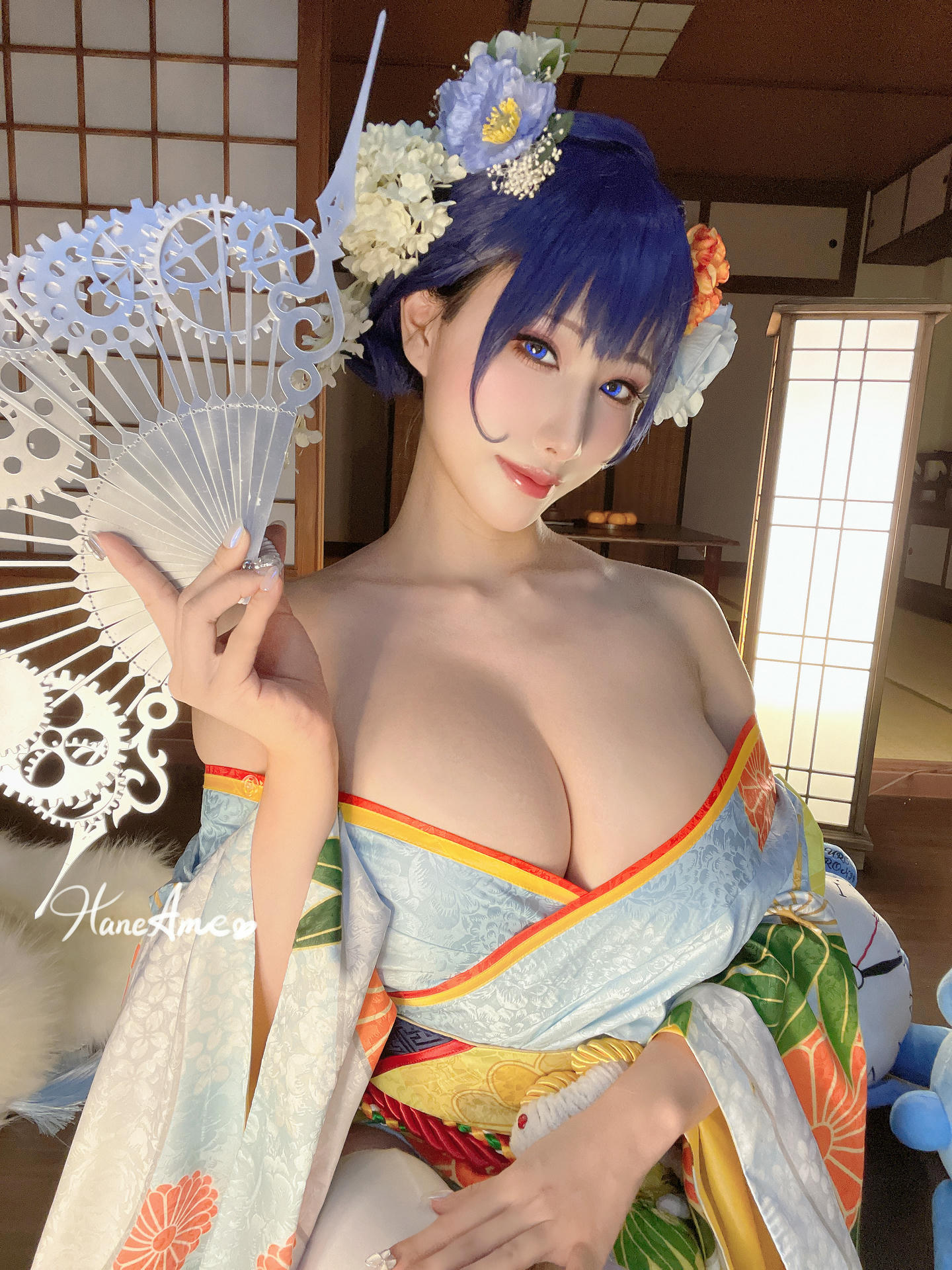 HaneAme雨波 NO.137 對魔忍 & Hololive Kronii 自拍+影片[110P+18V-2.25G]_第1集