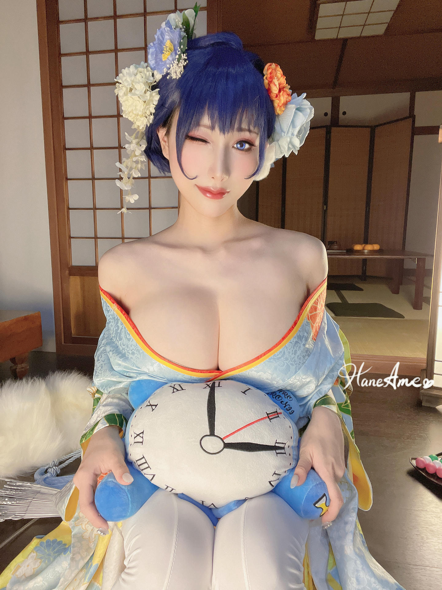 HaneAme雨波 NO.137 對魔忍 & Hololive Kronii 自拍+影片[110P+18V-2.25G]_第1集