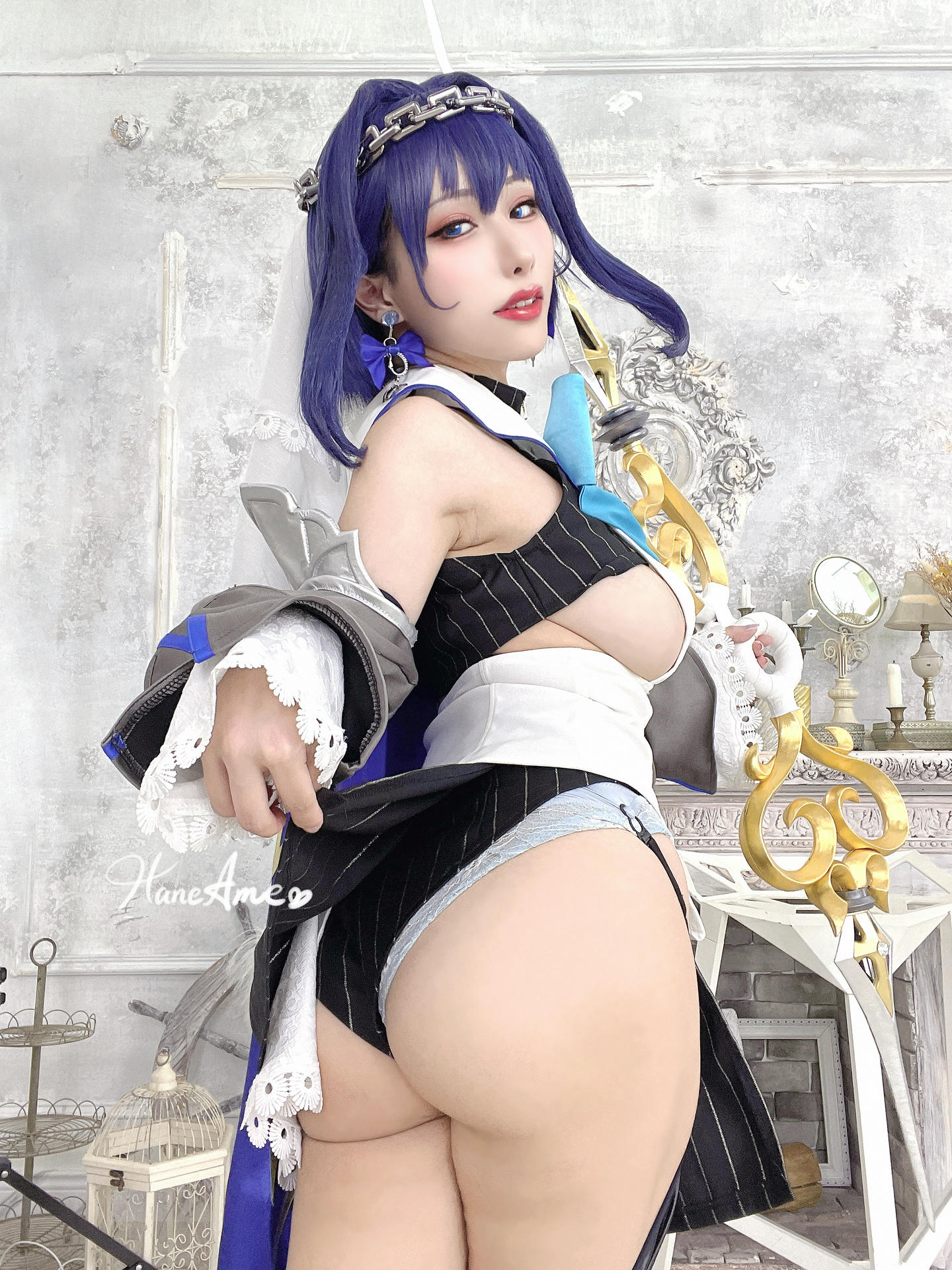 HaneAme雨波 NO.137 對魔忍 & Hololive Kronii 自拍+影片[110P+18V-2.25G]_第3集