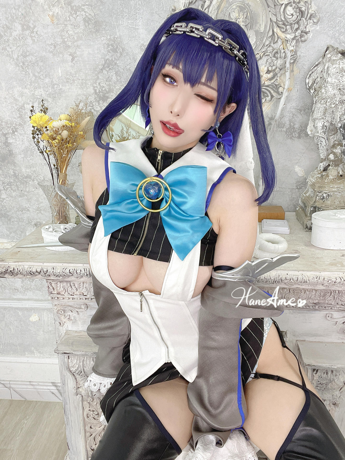 HaneAme雨波 NO.137 對魔忍 & Hololive Kronii 自拍+影片[110P+18V-2.25G]_第3集