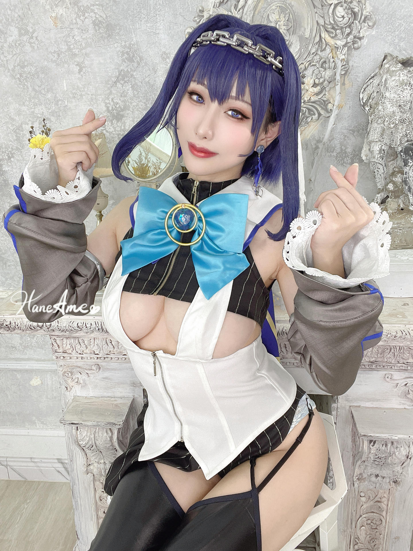 HaneAme雨波 NO.137 對魔忍 & Hololive Kronii 自拍+影片[110P+18V-2.25G]_第3集