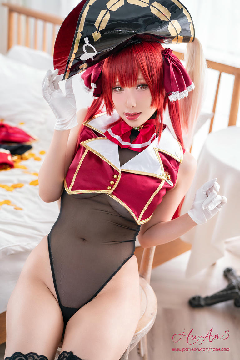 HaneAme雨波 NO.014 Hololive Marine 船長[49P+2V-254.87MB]_第2集