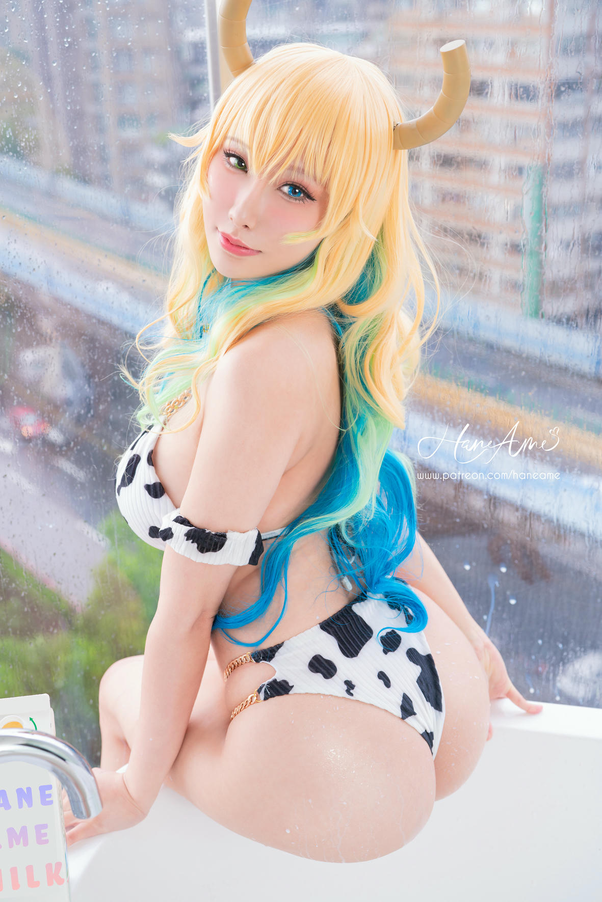 HaneAme雨波 NO.143 Kobayashi Lucoa MILK 露科亞牛奶 [33P-89MB]_第2集