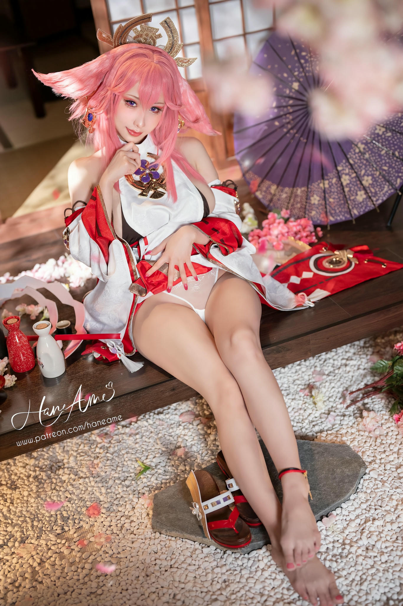 HaneAme雨波 NO.146 原神 八重神子 Yae Miko [34P-81MB]_第2集