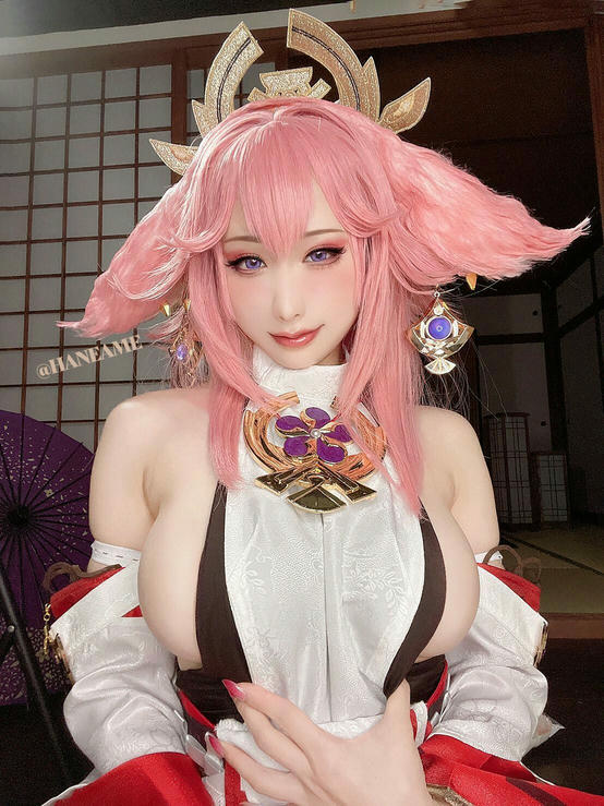 HaneAme雨波 NO.146 原神 八重神子 Yae Miko [34P-81MB]_第2集