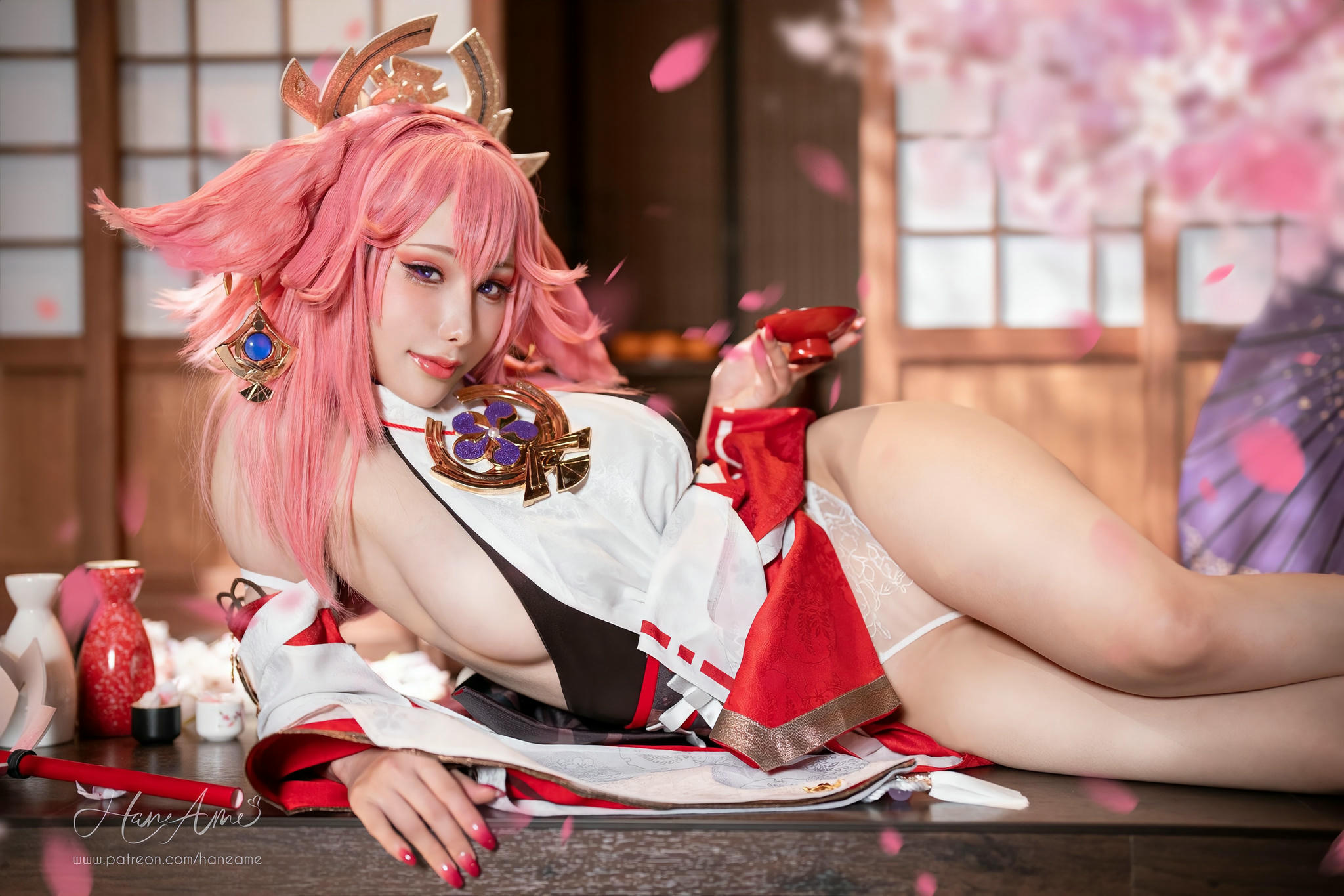 HaneAme雨波 NO.146 原神 八重神子 Yae Miko [34P-81MB]_第1集