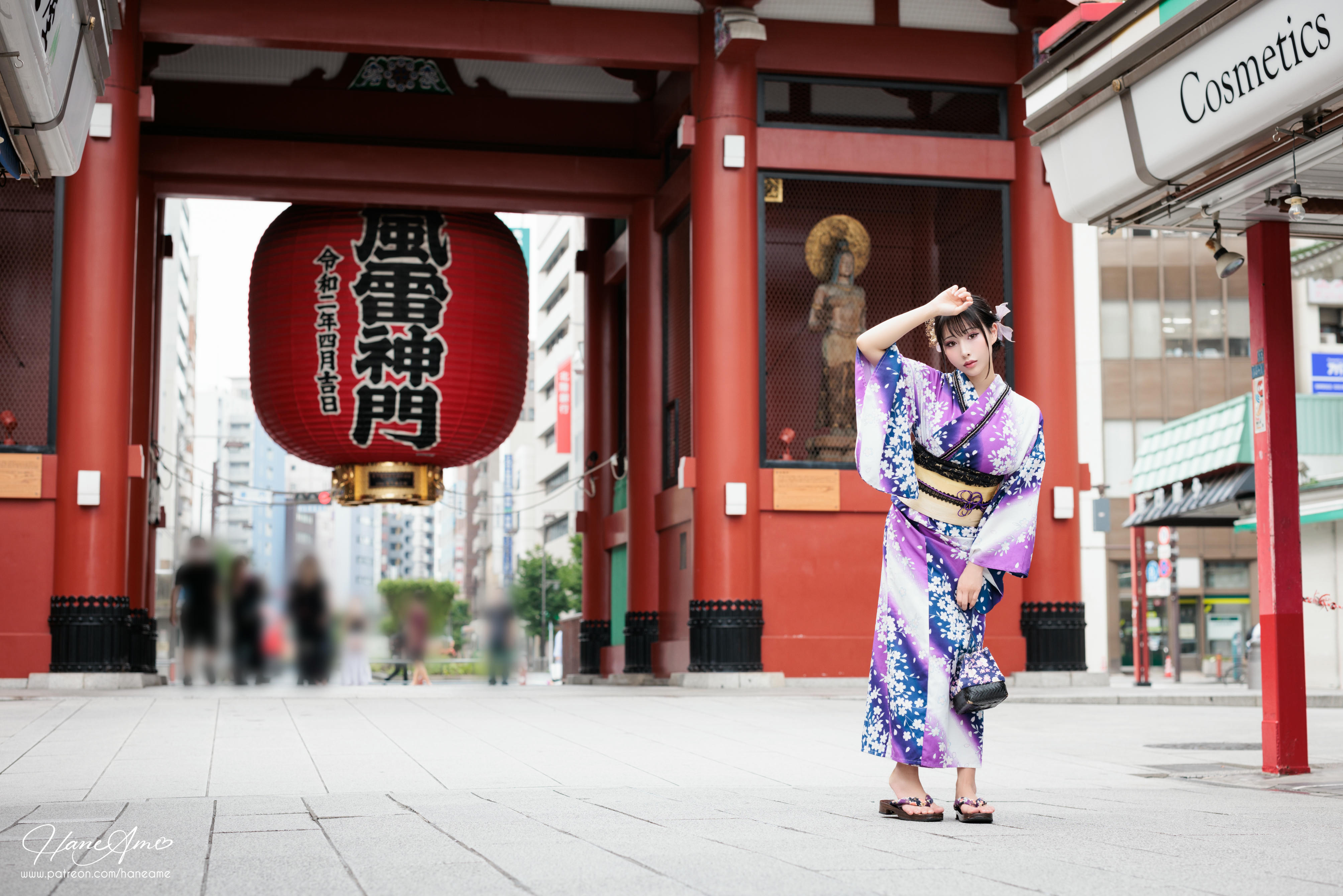 HaneAme雨波 NO.147 新年紫罗兰浴衣[110P-1.71G]_第1集