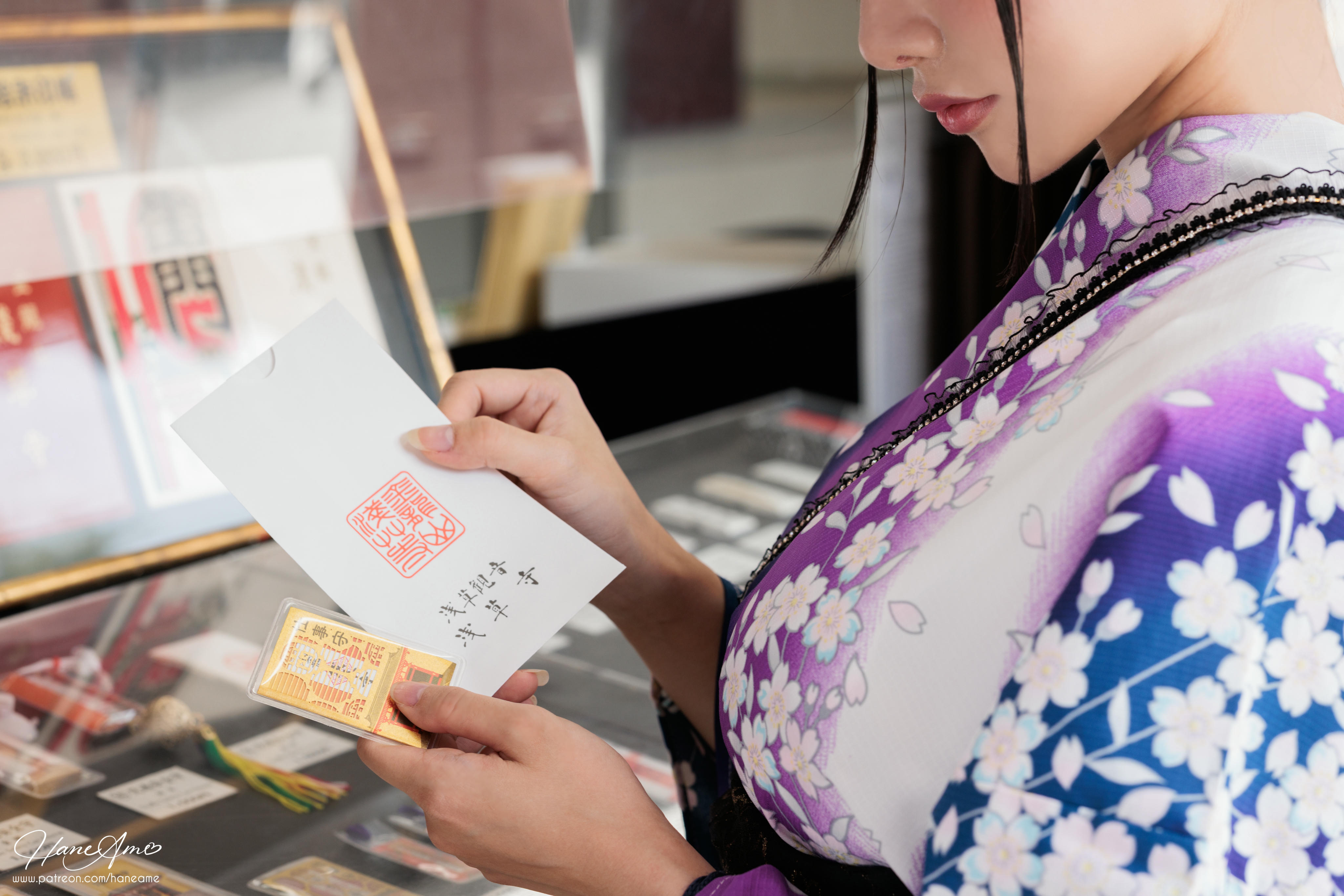 HaneAme雨波 NO.147 新年紫罗兰浴衣[110P-1.71G]_第3集