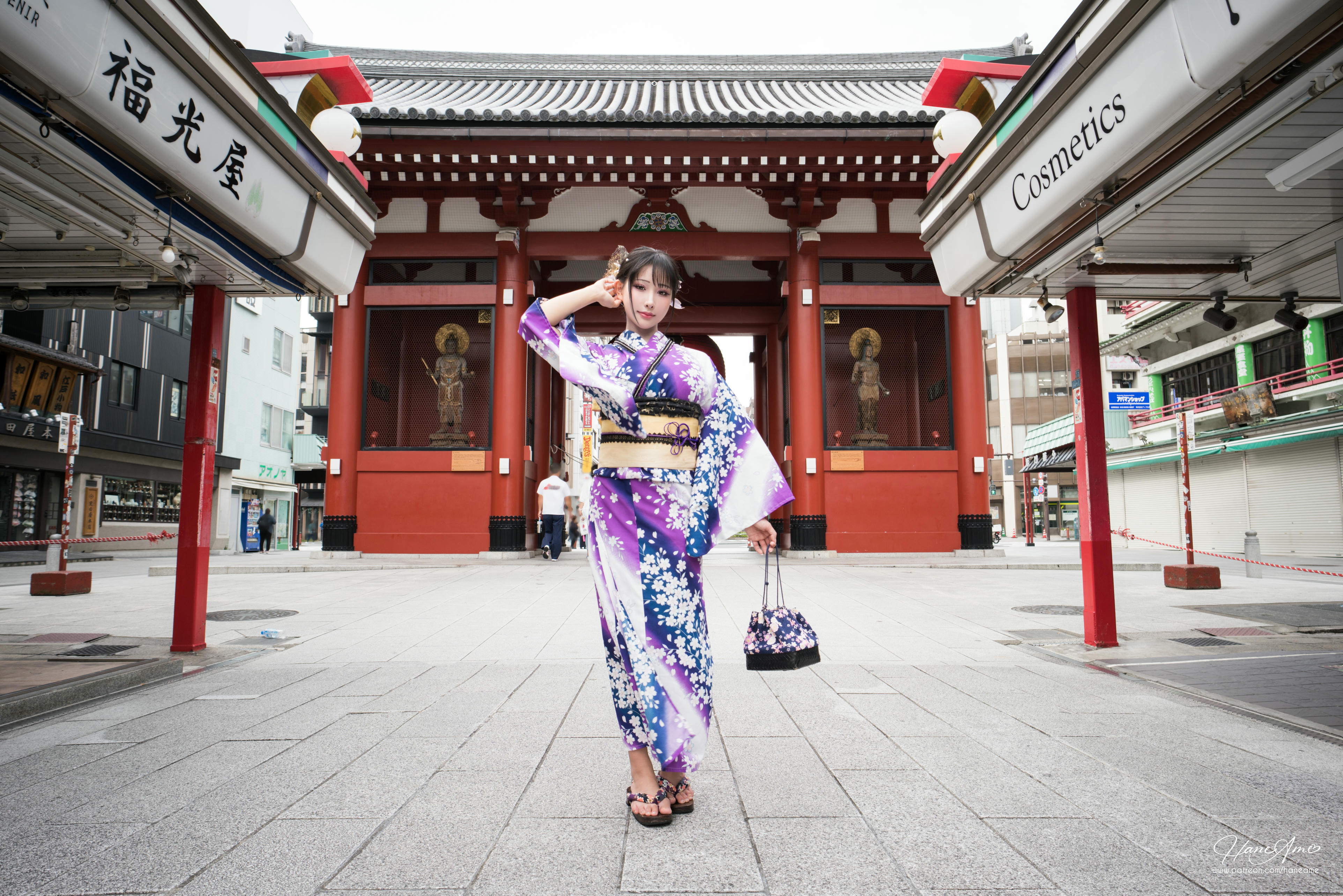 HaneAme雨波 NO.147 新年紫罗兰浴衣[110P-1.71G]_第4集