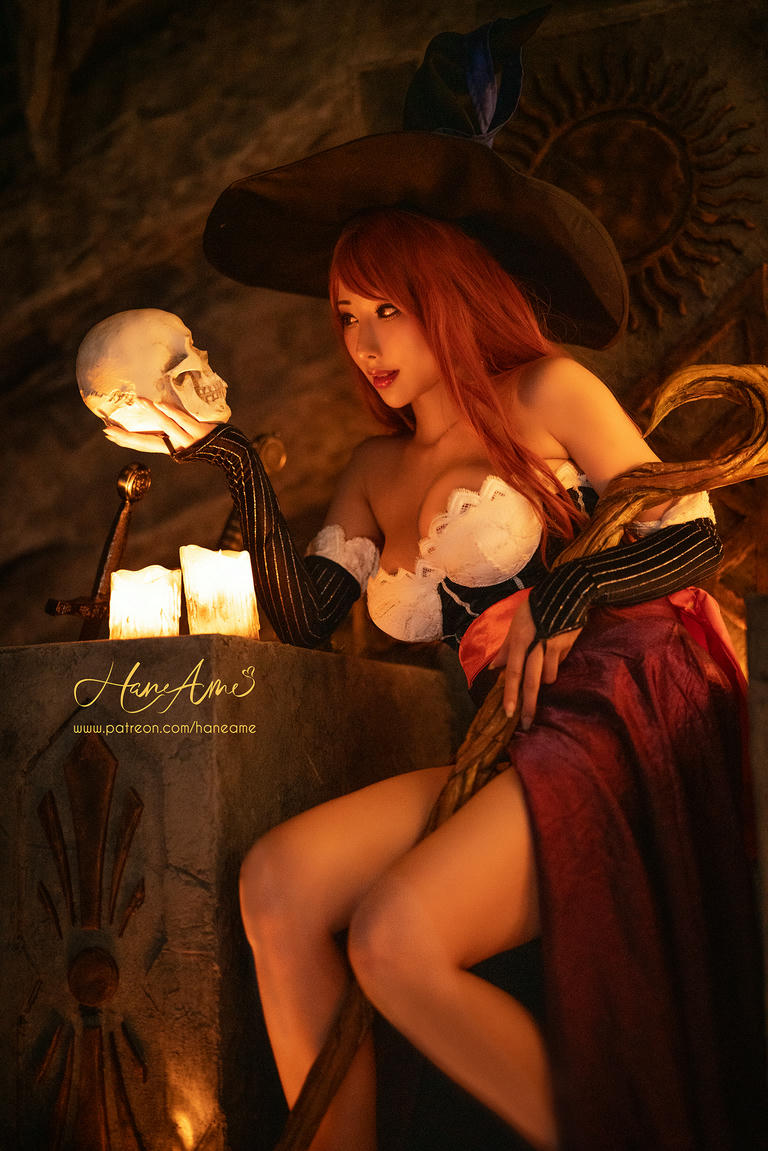 HaneAme雨波 NO.016 Dragonˊs Crown_Sorceress_魔龍寶冠_術士 [24P 66.66 MB]_第1集