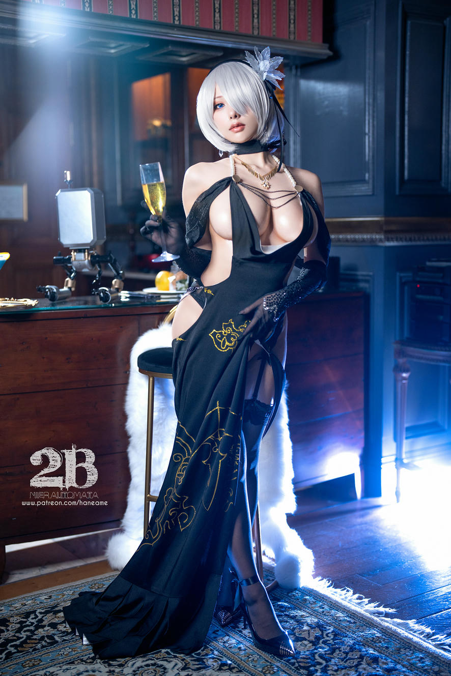 HaneAme雨波 NO.155 Nier 2B[92P-273M]-2.Gown_第2集
